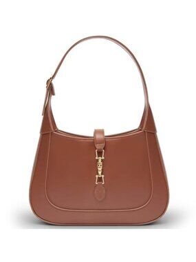 Faux Leather Crescent Shoulder Bag Women's Hobo Purse Adjustable Strap